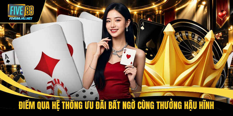 Điểm qua hệ thống ưu đãi bất ngờ cùng thưởng hậu hĩnh